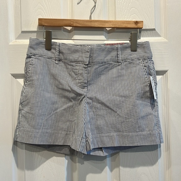 NWT Dress Barn Striped Chino Shorts - Picture 13 of 13